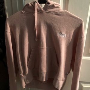 cropped vans hoodie